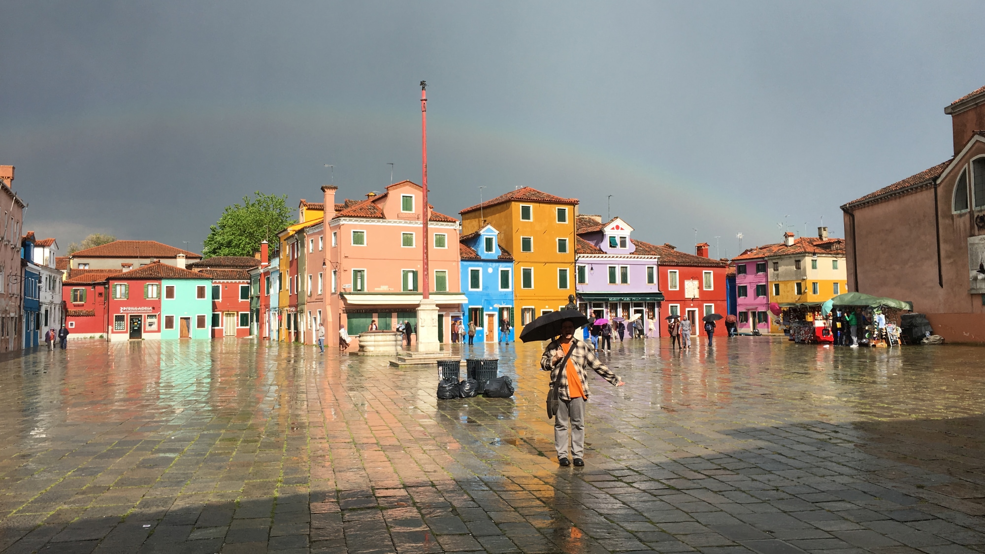 A photo taken on Burano in Venice.