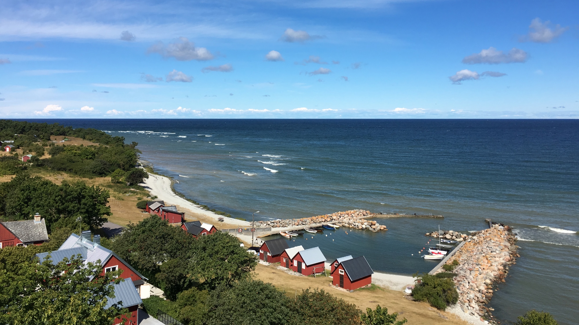 A photo taken at Hallshuk on Gotland.