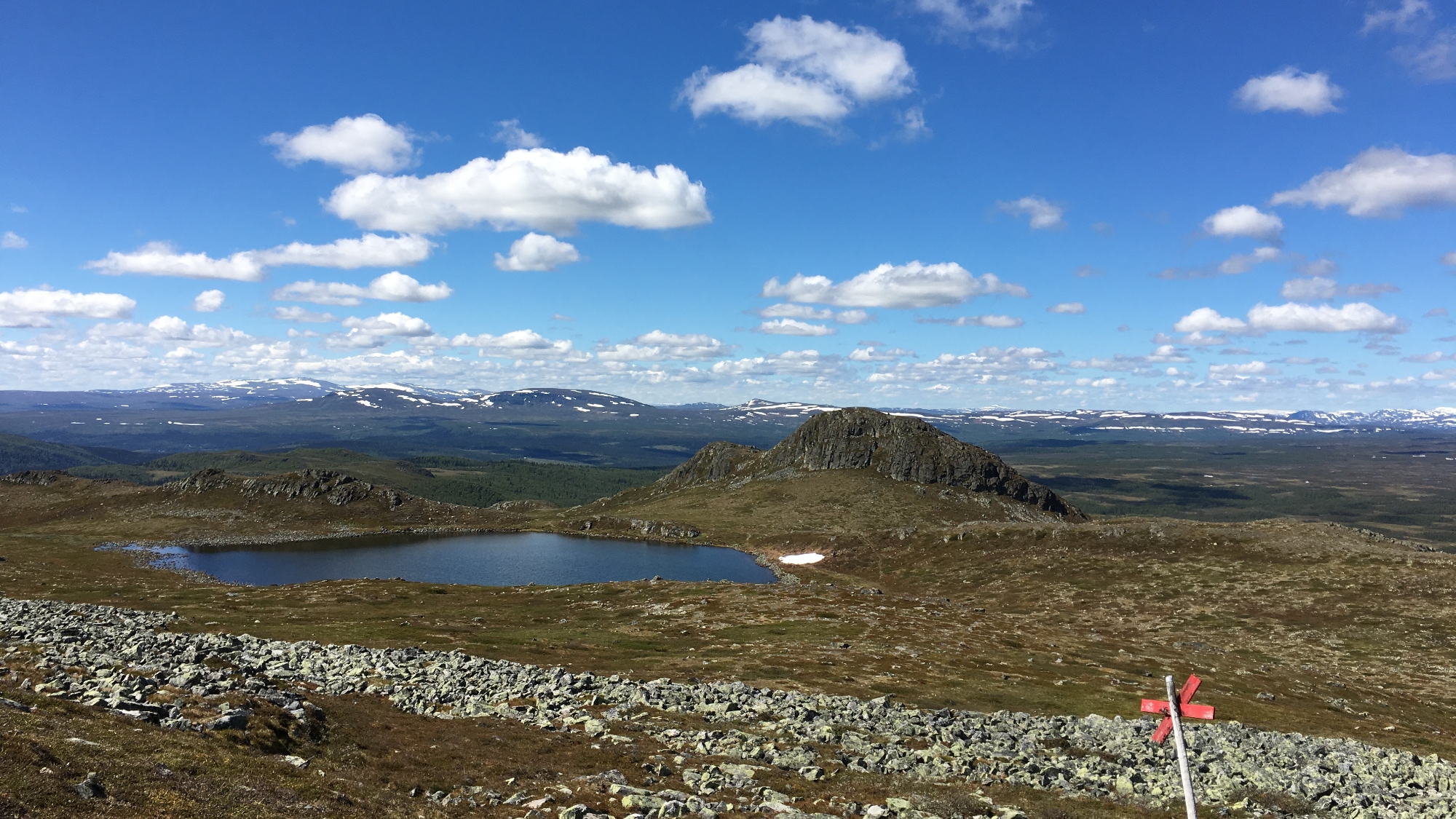 A photo taken at Anåfjället in Funäsdalen.
