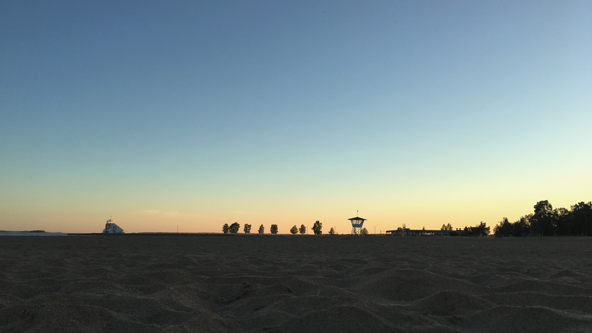 A photo taken at Nallikari Camping in Oulu.