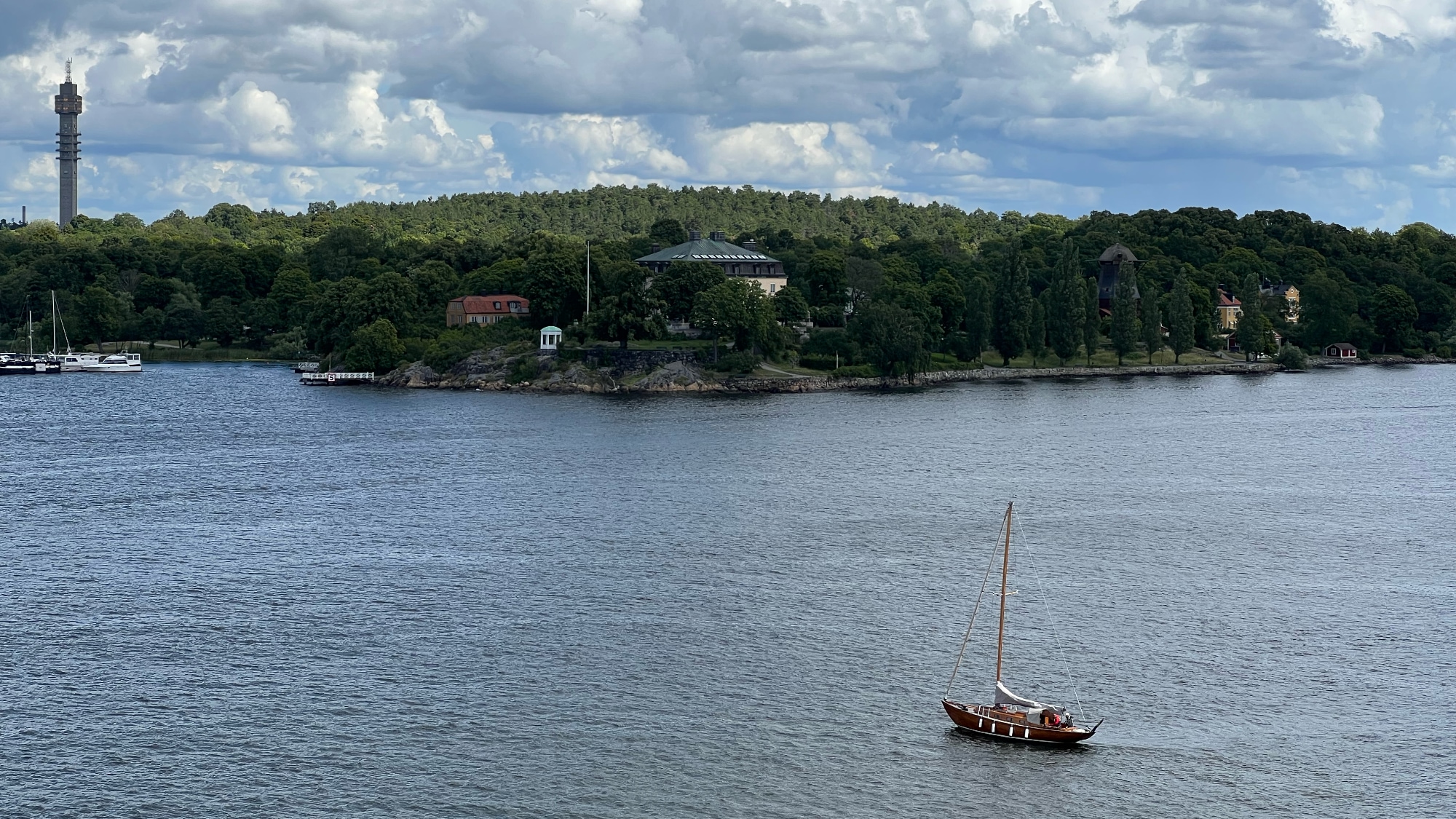 A photo taken in Södermalm in Stockholm.
