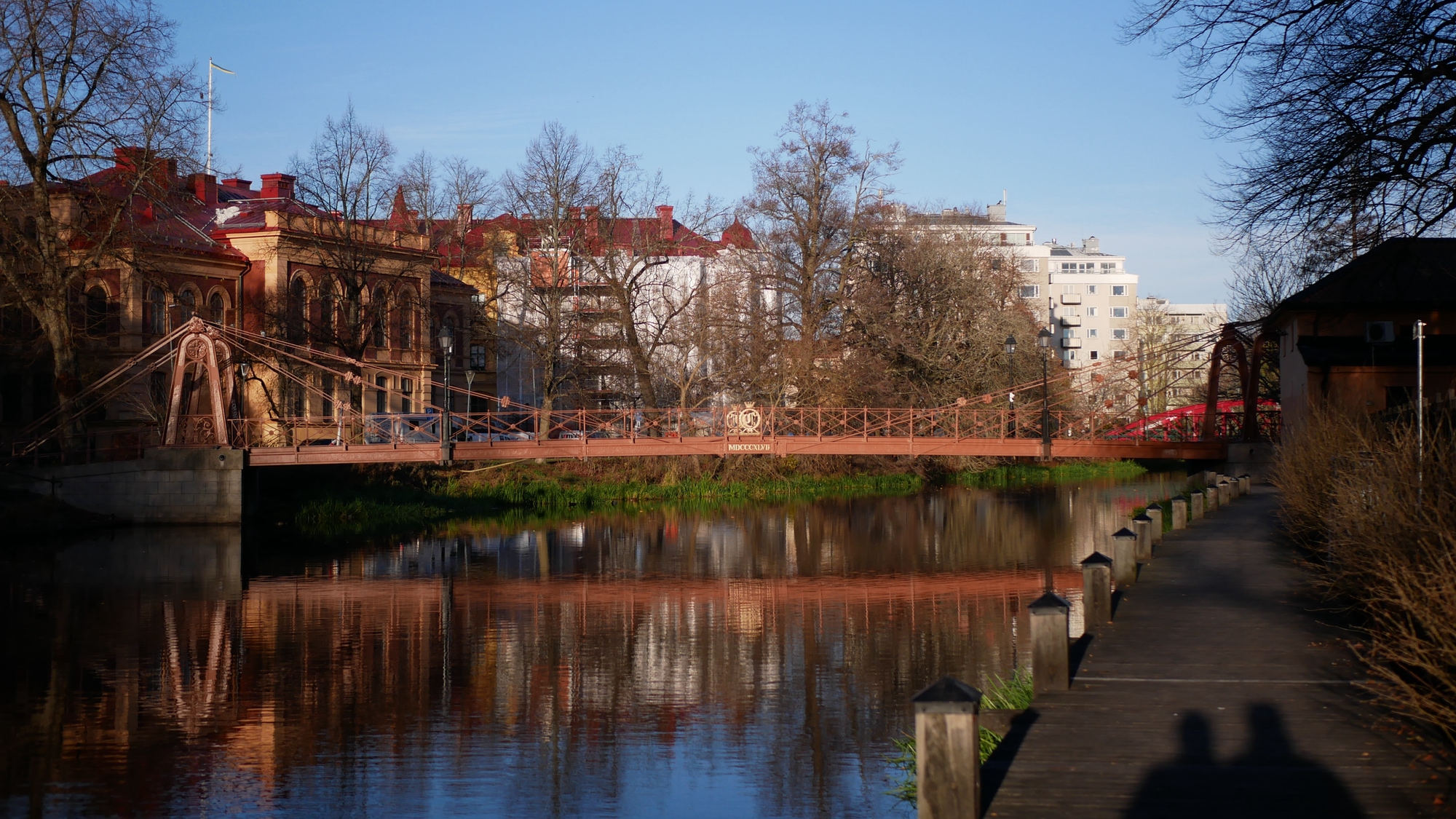 A photo taken at Järnbron in Uppsala.