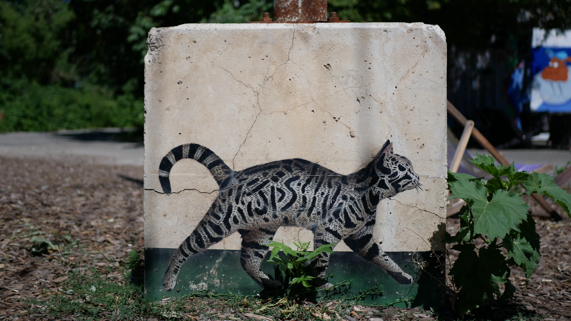 A photo taken at the Teufelsberg in Berlin.
