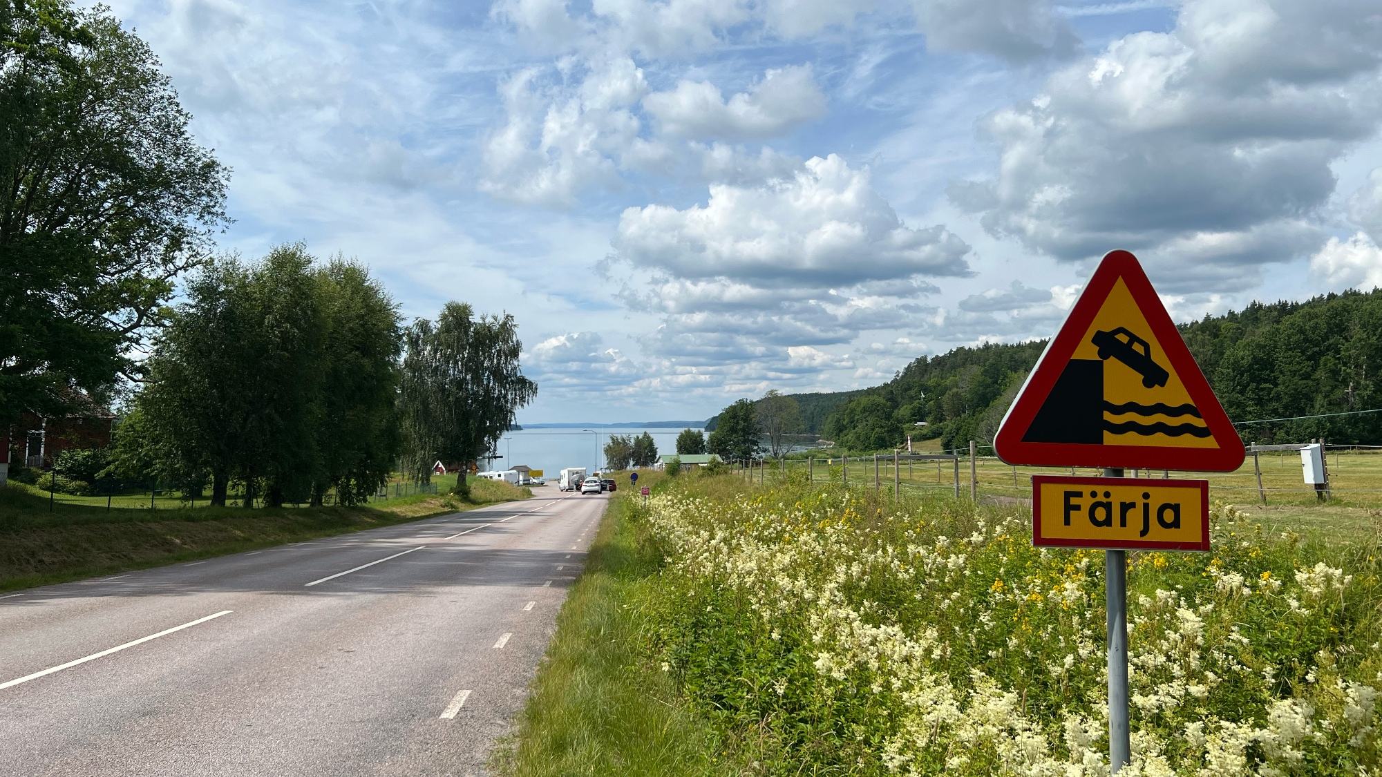 A photo taken near Skenäsleden at Bråviken.