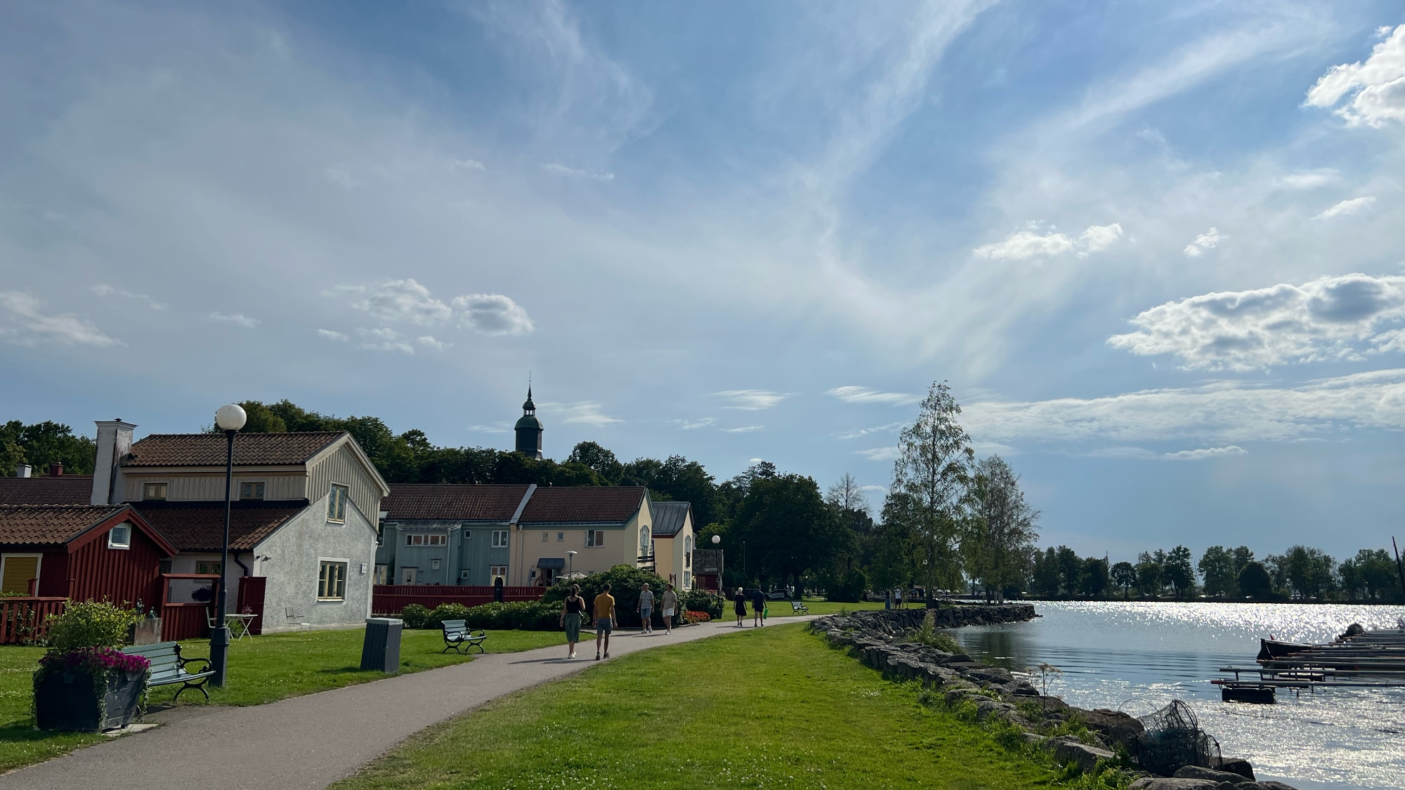 A photo taken at in Vadstena along Pilgrimsrundan.